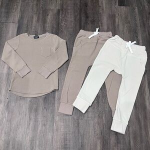 Little Bipsy Mushroom and Cotton Waffle Set